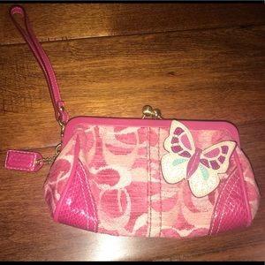 Coach wristlet